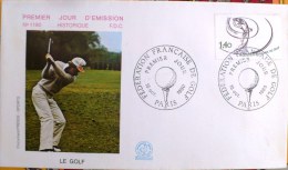 FRANCE Golf. Yvert N° 2105. FDC Enveloppe 1er Jour. - Golf