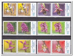 Roemenië 2007, Postfris MNH, Flowers, Orchids - Ungebraucht