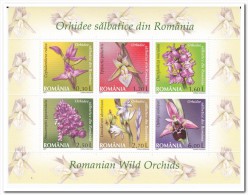 Roemenië 2007, Postfris MNH, Flowers, Orchids - Neufs
