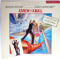 Disque Vinyle 33T JAMES BOND - A VIEW TO A KILL - EMI 2403491 - 1985 - Platen & CD