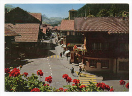 Suisse--ADELBODEN--1353m---1967--Dofstrasse (petite Animation)n°2-28929 éd Klopfenstein--beau Cachet Timbre - Adelboden