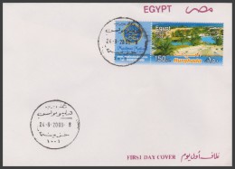 Egypt - 2008 - Registered FDC - Limited Edition - Makadi Bay - Madinat Makadi - Hurghada - Cartas & Documentos