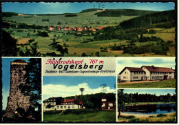 Hoherodskopf Vogelsberg  -  Taufstein - VHC-Clubhäuser - Jugendherberge - Ansichtskarte Ca. 1975   (4983) - Lauterbach