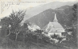 Massif De L´Oisans - Village D´Allemont Et Les Grandes Rousses - Papeterie Des Alpes Eug. Robert - Allemont