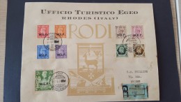 Italy 1947 British Occupation Of Italian Colonies Cos, Registered Cover - Britische Bes. MeF