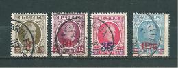 Belgique Timbres De 1927  N°245 A 248  Oblitérés - 1922-1927 Houyoux