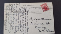 New Zealand 1910 Used Postal Card - Postwaardestukken