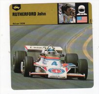 Sept15    70391    Rutherford John   ( Fiche Auto ) - Autosport - F1