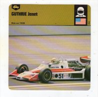 Sept15    70388  Guthrie Janet   ( Fiche Auto ) - Car Racing - F1