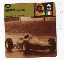 Sept15    70387 Bandini Lorenzo   ( Fiche Auto ) - Automovilismo - F1