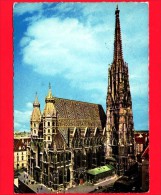 AUSTRIA ~ Cartolina Viaggiata Nel 1981 Per Celenza Su T., Italia - Vienna - Cattedrale Di S. Etienne - Stephansplatz