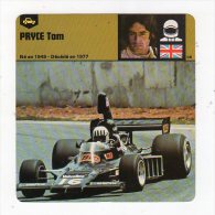 Sept15    70385  Pryce Tom   ( Fiche Auto ) - Car Racing - F1