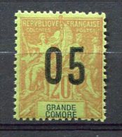 GRANDE COMORE - Yv. N°  23  **  MNH  05 S 20c  Cote 2,3 Euro TBE  2 Scans - Nuovi