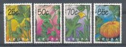 Nbr0160 FLORA GROENTE POMPOEN JAMBO PAMPUNA VEGETABLES GEMÜSEPFLANZEN ARUBA 1995 PF/MNH - Légumes