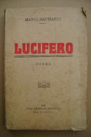 PCS/4 Mario Rapisardi LUCIFERO Madella 1915 - Antiquariat