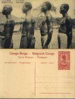 CONGO BELGE - CP N° 37 Neuve Avec Timbre Pré-imprimé (type COB N° 55) - Ganzsachen