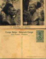 CONGO BELGE - CP N° 119 Neuve Avec Timbre Pré-imprimé (type COB N° 66) - Stamped Stationery