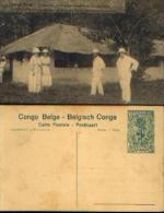 CONGO BELGE - CP N° 115 Neuve Avec Timbre Pré-imprimé (type COB N° 66) - Stamped Stationery