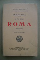 PCS/32 Emilio Zola LE TRE CITTA´ - ROMA Sten Editrice 1923 - Antiquariat