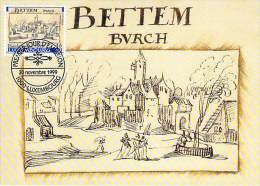 LUXEMBOURG  CARTE MAXIMUM  NUM-YVERT  1436 DESSINS DE L ABBE JEAN BERTELS - Maximumkarten