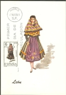 ESPAGNE Carte Maximum - Leon - Maximum Kaarten