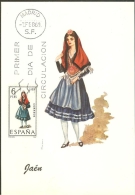 ESPAGNE Carte Maximum - Jaen - Cartes Maximum