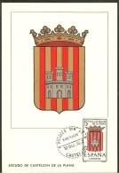 ESPAGNE Carte Maximum - Castellon De La Plana - Maximumkarten