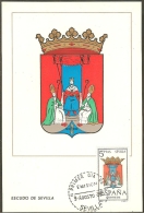 ESPAGNE Carte Maximum - Sevilla - Maximum Cards