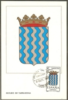 ESPAGNE Carte Maximum - Tarragona - Cartes Maximum