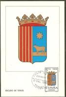 ESPAGNE Carte Maximum - Teruel - Maximum Cards