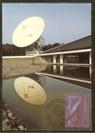 BELGIQUE Carte Maximum - Antenne Parabolique - Other & Unclassified