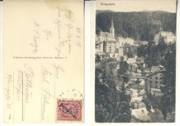 AK Badgastein Echt Gel. 29. 8. 1919 S/w (324-AK588) - Bad Gastein