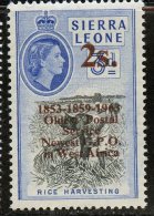 Sierra Leone 1963 2s Rice Harvesting Issue #256 - Sierra Leona (...-1960)