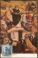 ESPAGNE Carte Maximum - Saint Thomas D'Aquin - Maximumkarten