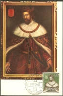 ESPAGNE Carte Maximum - Jacques Ier - Maximum Cards