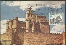 ESPAGNE Carte Maximum - Turegano - Cartes Maximum