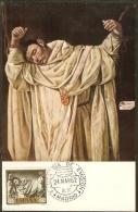 ESPAGNE Carte Maximum - Martyr De St Sérapion - Maximumkarten