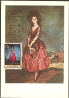 ESPAGNE Carte Maximum - La Duchesse D'Albe - Maximumkarten