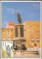 ESPAGNE Carte Maximum - Statue De Don Pelayo - Cartoline Maximum