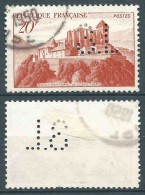 France - 1949  - St Bertrand De Comminges    - Perforé   - N° 841A  - Oblitéré - Perfin -  Used - 4 - Gezähnt (Perforiert/Gezähnt)