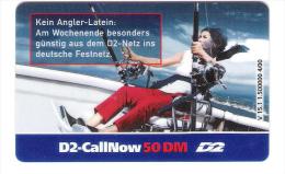 Germany - D2 Vodafone - Call Now Card - Girl - V15.1 - Date 02/03 - GSM, Voorafbetaald & Herlaadbare Kaarten