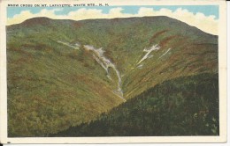 Carte Postale  Etats Unis  : Snow Cross On Mt Lafayette- White Mountains  N.H - White Mountains