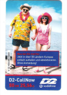 Germany - D2 Vodafone - Call Now Card - On Beach - V32 - Date 07/03 - GSM, Cartes Prepayées & Recharges