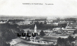 DEPT 60 : Verberie Et Saint Vaast , Vue Générale - Verberie