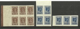 RUSSLAND RUSSIA 1922/23 Michel 208 - 209 B MNH - Unused Stamps