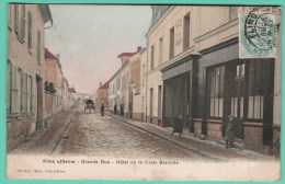 FLINS SUR SEINE - GRANDE RUE - HOTEL DE LA CROIX BLANCHE - Flins Sur Seine