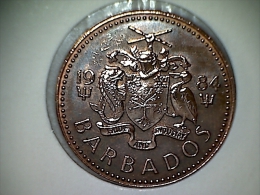 Barbados 1 Cent 1984 - Barbades