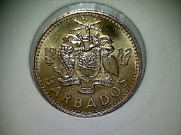 Barbados 5 Cents 1982 TTB - Barbados (Barbuda)