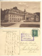 AK Dittersbach Kindererholungsheim Echt Gel. 5. 9. 1927 S/w (324-AK289) - Sudeten