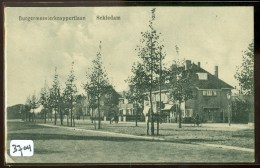 SCHIEDAM * BURGEMEESTERKNAPPERTLAAN *  ANSICHTKAART * POSTCARD * CPA * GELOPEN NAAR NIJMEGEN  (3704) - Schiedam